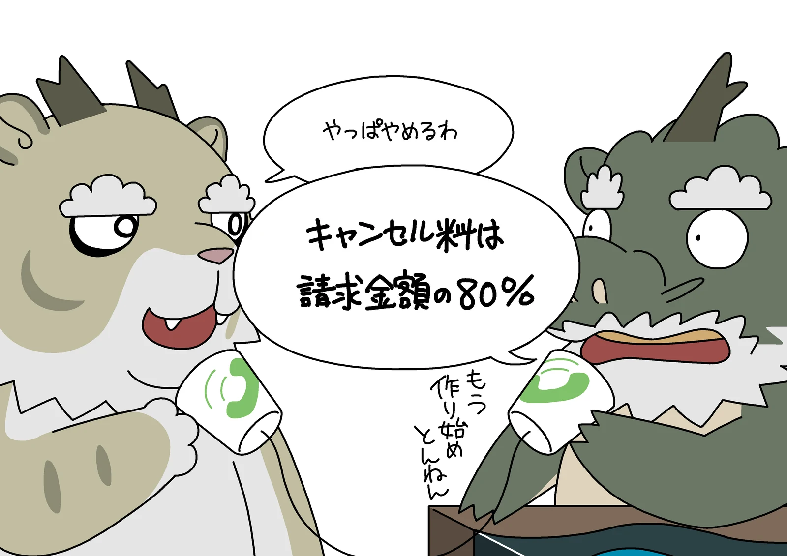 FAQ:カット13aの風神雷神の説明イラスト