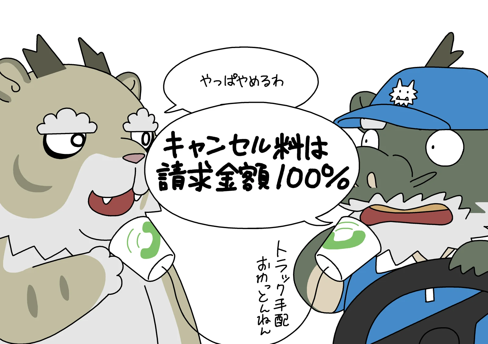 FAQ:カット13bの風神雷神の説明イラスト